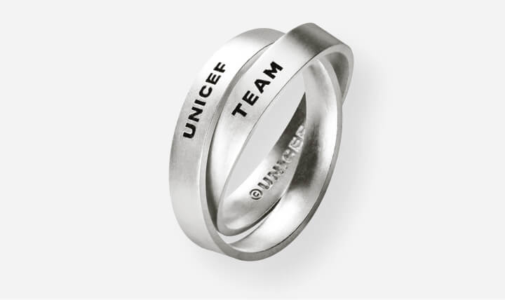 유니세프 팀 반지 이미지