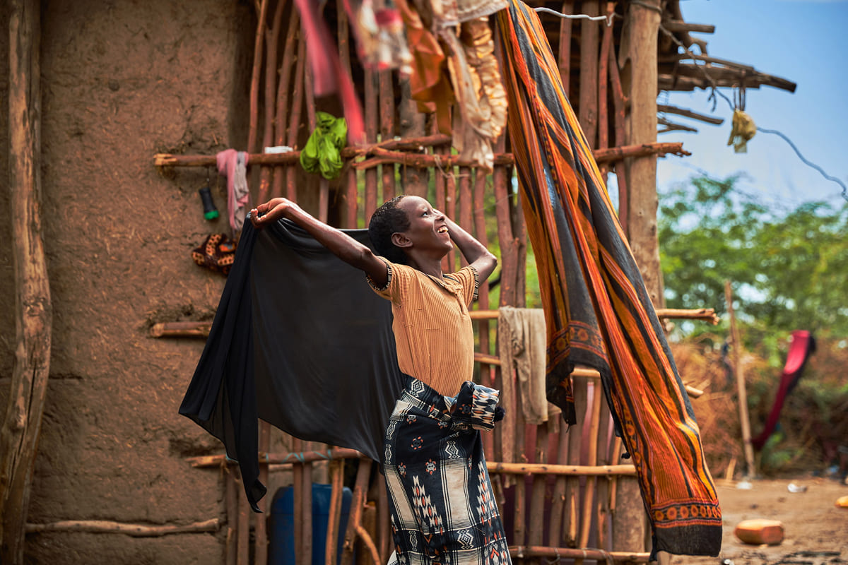햇살 아래 걸린 희망